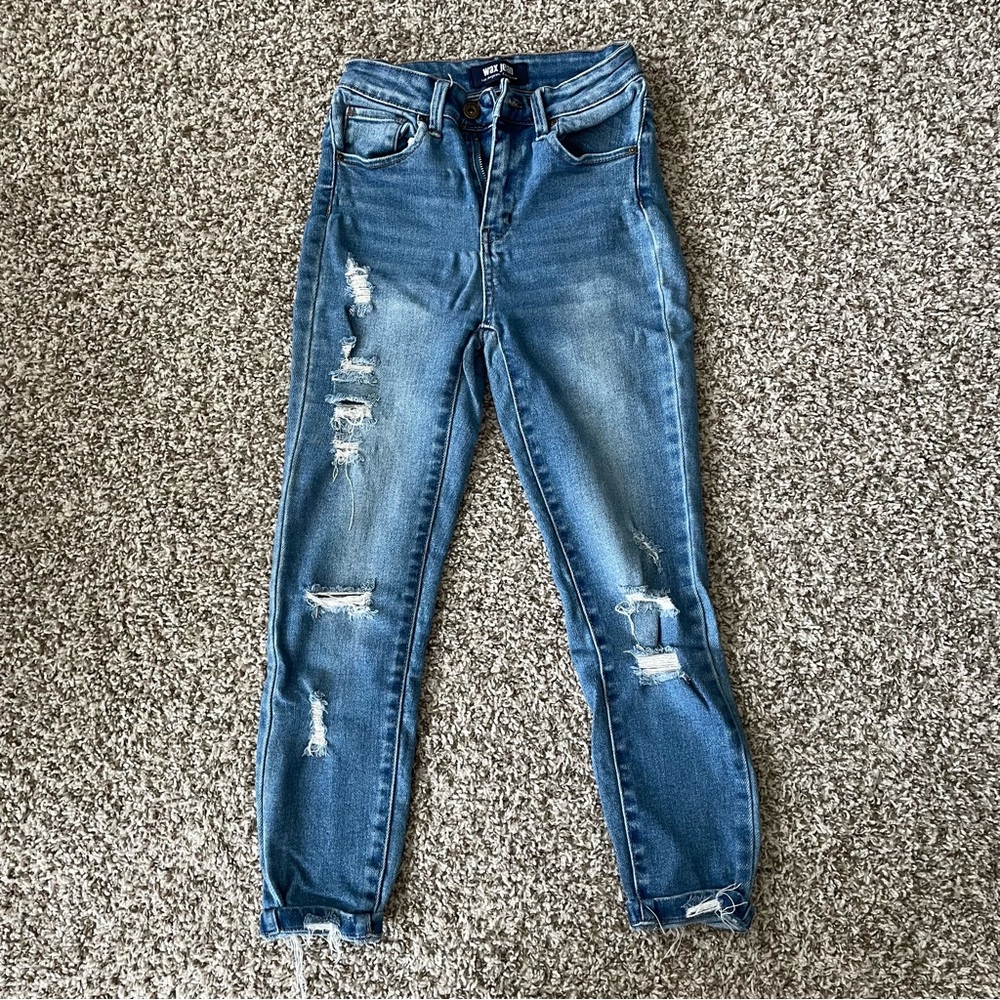 Skinny Wax Jeans